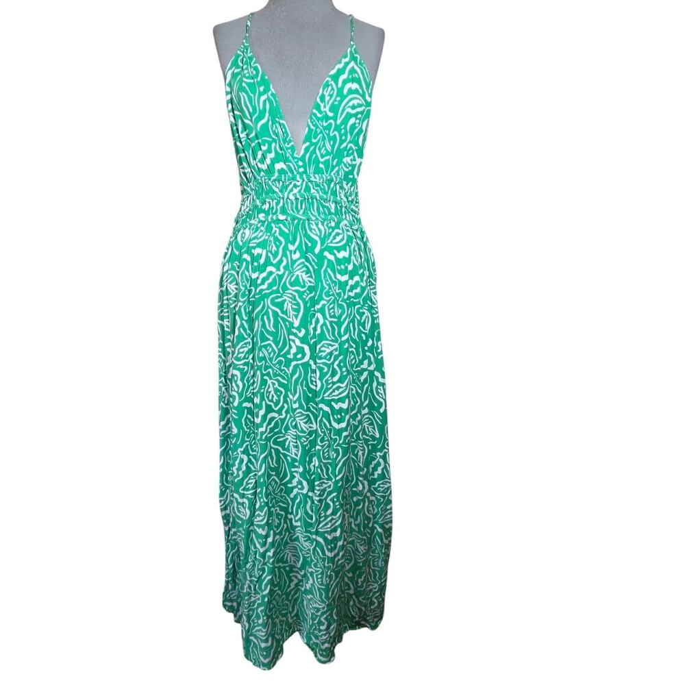 Green Sleeveless Maxi Dress Size Small